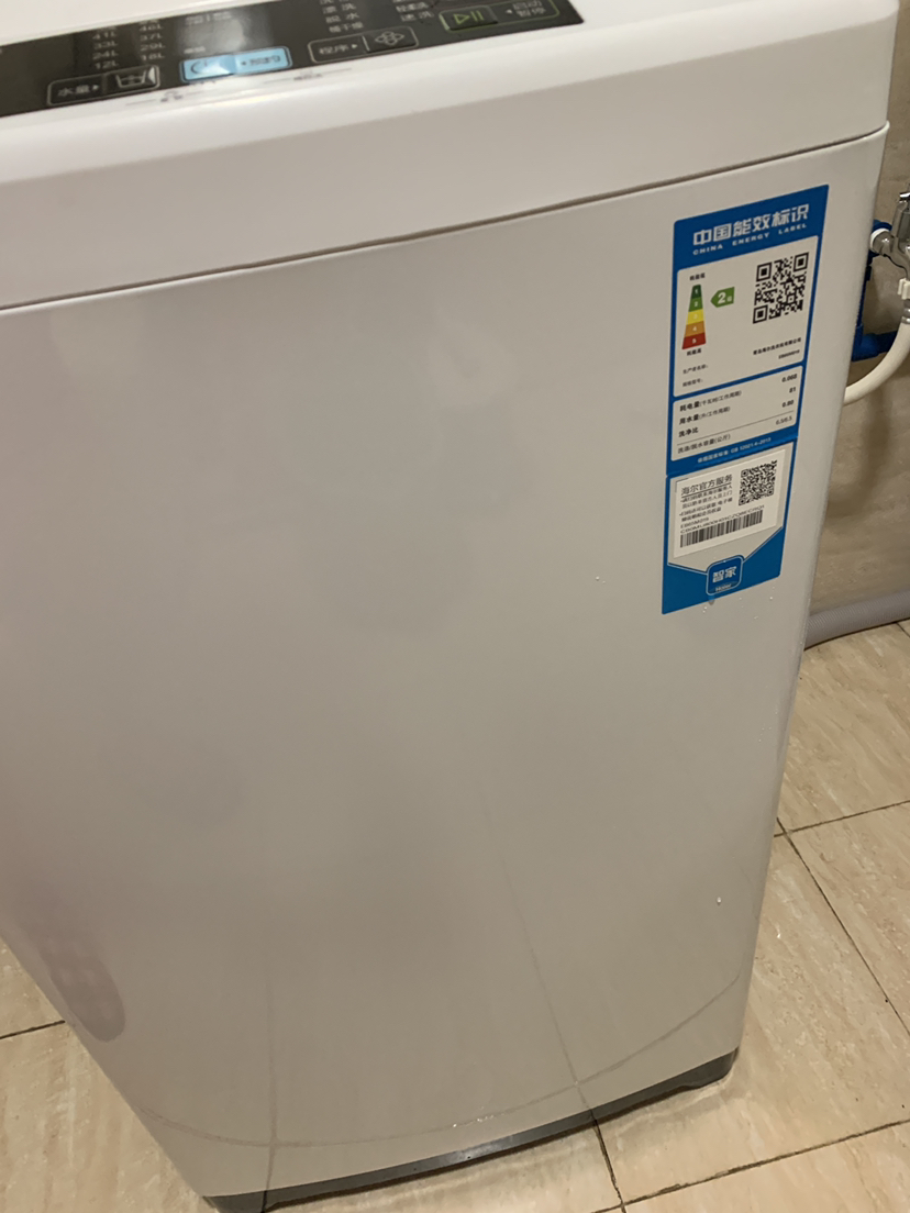 海尔(Haier)6.5公斤家用全自动小神童波轮洗衣机学生机出租屋工程家用洗衣机漂甩二合一 量衣进水EB65M019晒单图
