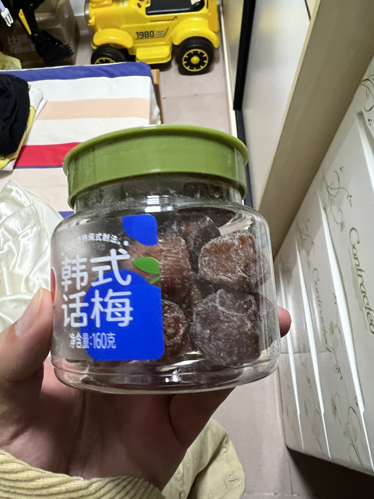雪海梅乡 韩式话梅160g*1罐装 果干蜜饯休闲零食小吃果脯梅干晒单图