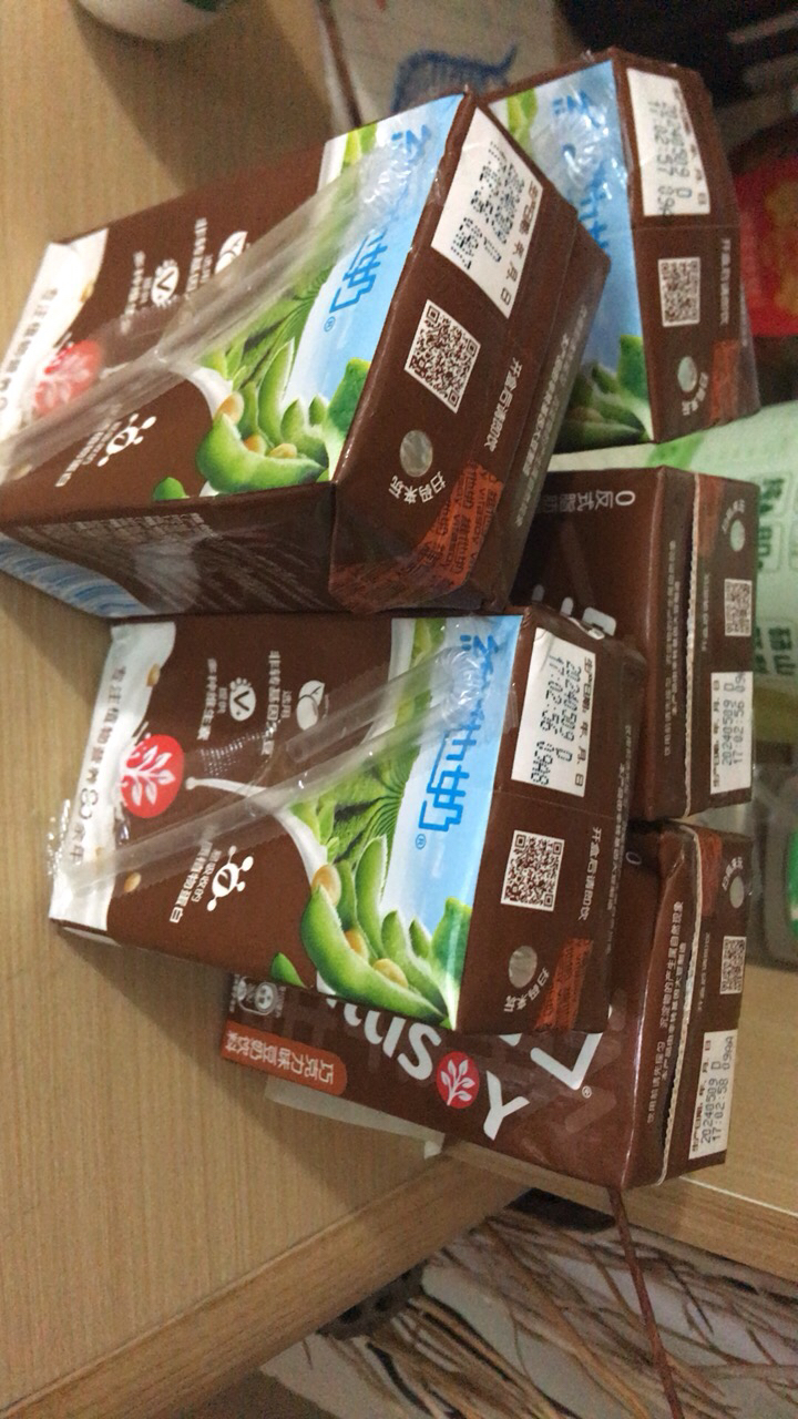 维他奶巧克力味豆奶250ml*6盒营养早餐植物奶优质植物蛋白苏宁宜品推荐晒单图
