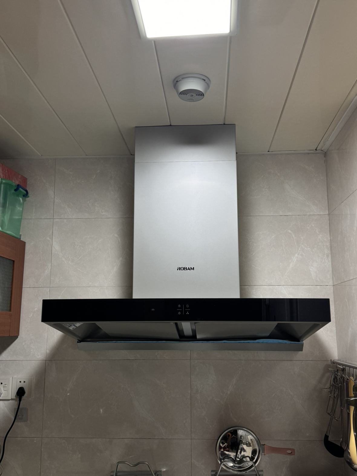 老板(Robam)抽油烟机[双子星65X3S]欧式顶吸双腔变频25风量家用大吸力 低噪音 一级能效上门安装 吸油烟机晒单图