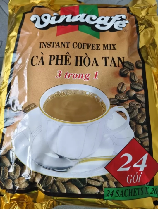越南原装进口威拿味客咖啡咖啡金装三合一速溶咖啡480g/袋vinacafe晒单图