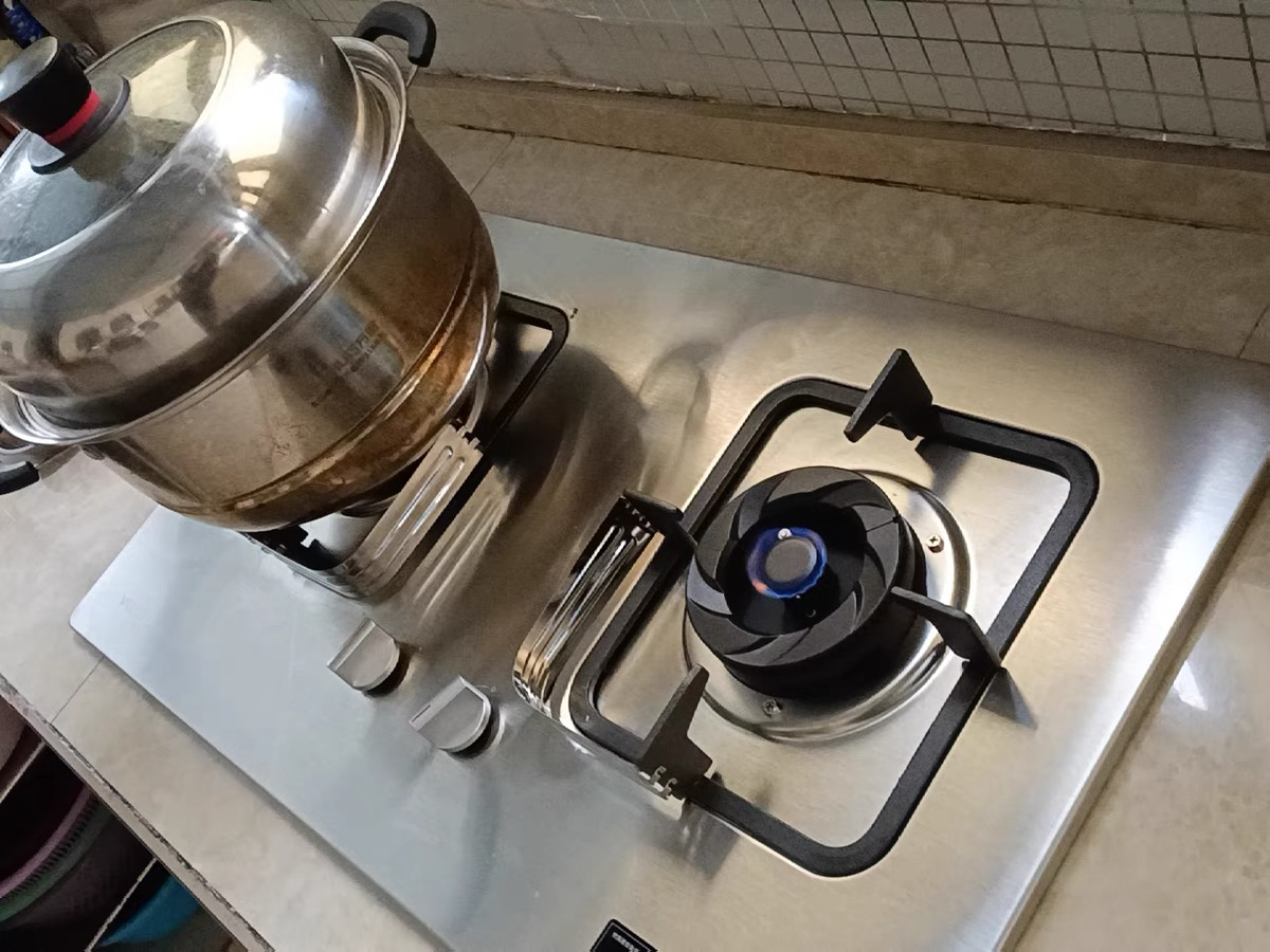 华帝(vatti)燃气灶天然气灶家用台嵌两用双眼灶台不锈钢面板5.2kW猛火换灶不改孔i10065A(液化气咨询客服)晒单图