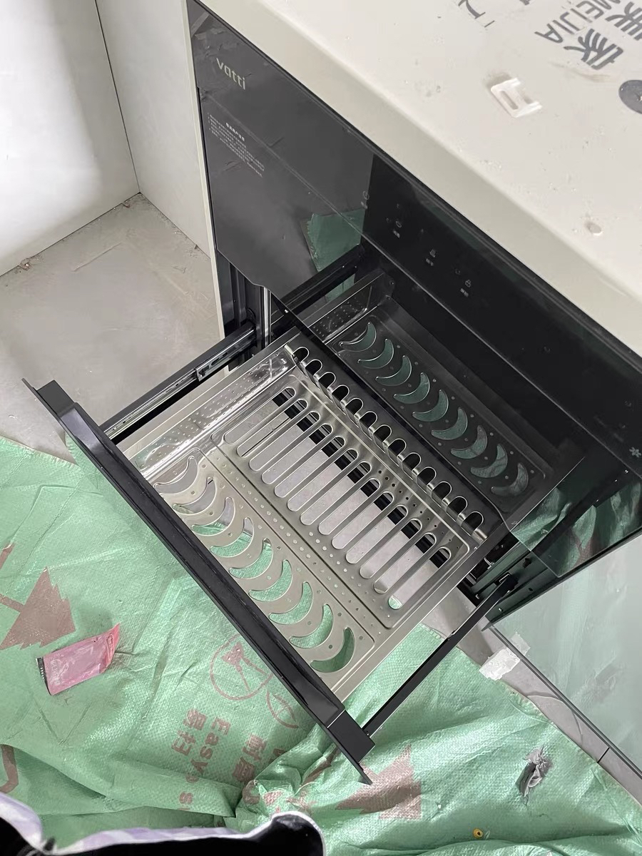 华帝(vatti)100升嵌入式消毒柜家用碗柜智能厨房碗筷餐具消毒机 臭氧+紫外线双重消毒二星级标准自动烘干i13035晒单图