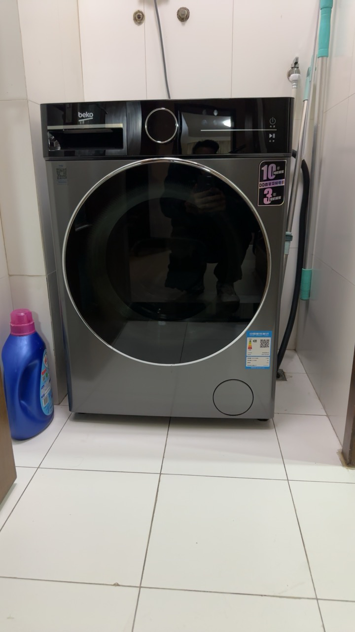 倍科12KG大容量洗衣机WMW 12526 SDM晒单图