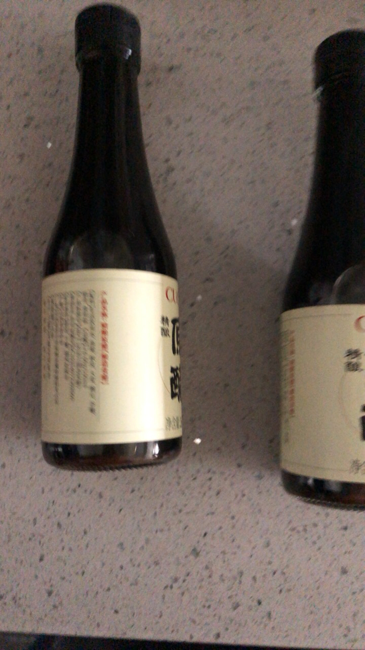 CUCU 醋 精酿原醋6° 260ml*2 山西 纯粮精酿 老陈醋晒单图