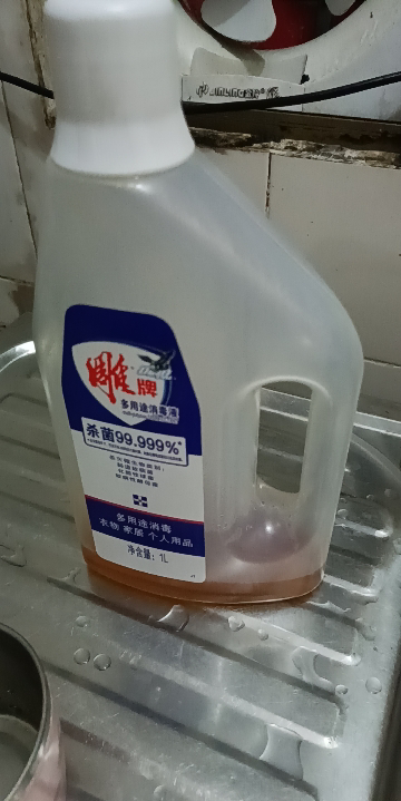 雕牌多用途消毒液1L专用室内家用衣物除菌杀菌液消毒水温和高效洗衣杀菌99.99%晒单图