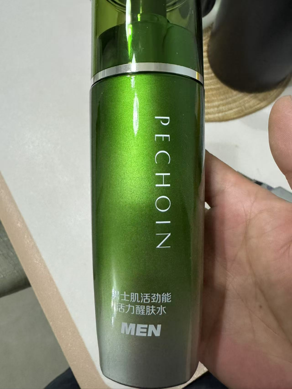 百雀羚(PECHOIN)男士肌活劲能活力醒肤水100ml 补水保湿清爽滋润肌肤男士爽肤水晒单图