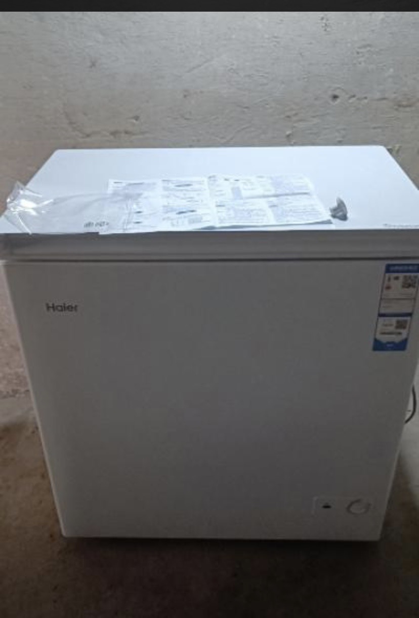 海尔(Haier)200升 家用卧式冰柜 冷柜 小冰箱 减霜80% 一级能效 断电保护 带脚轮BC/BD-200GHDT晒单图