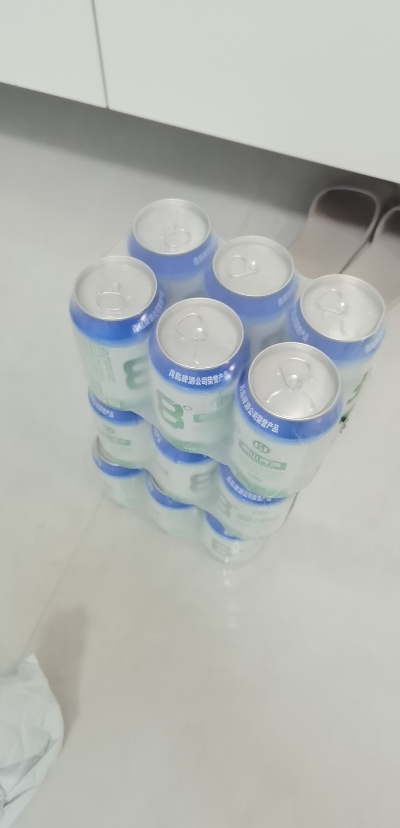 青岛崂山啤酒LAOSHAN BEER 8度 清爽黄啤 330ml*24听(官方自营TK)晒单图