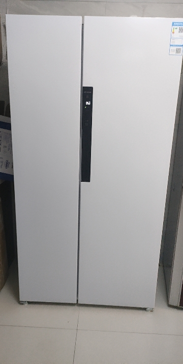 美菱冰箱515升超薄零嵌入式对开门冰箱 一级能效变频风冷无霜双开门冰箱大容量白色嵌入冰箱晒单图