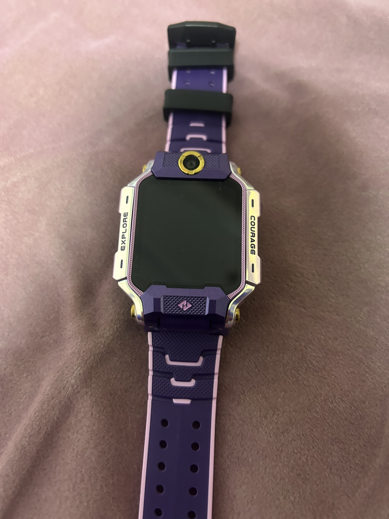 [智能手表]小天才儿童电话手表Z8A霞光紫 防水GPS定位智能手表 学生儿童移动联通电信4G视频拍照双摄手表手机男女孩晒单图