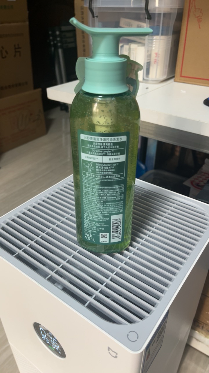 吕舒盈清润净澈控油洗发水400ml晒单图