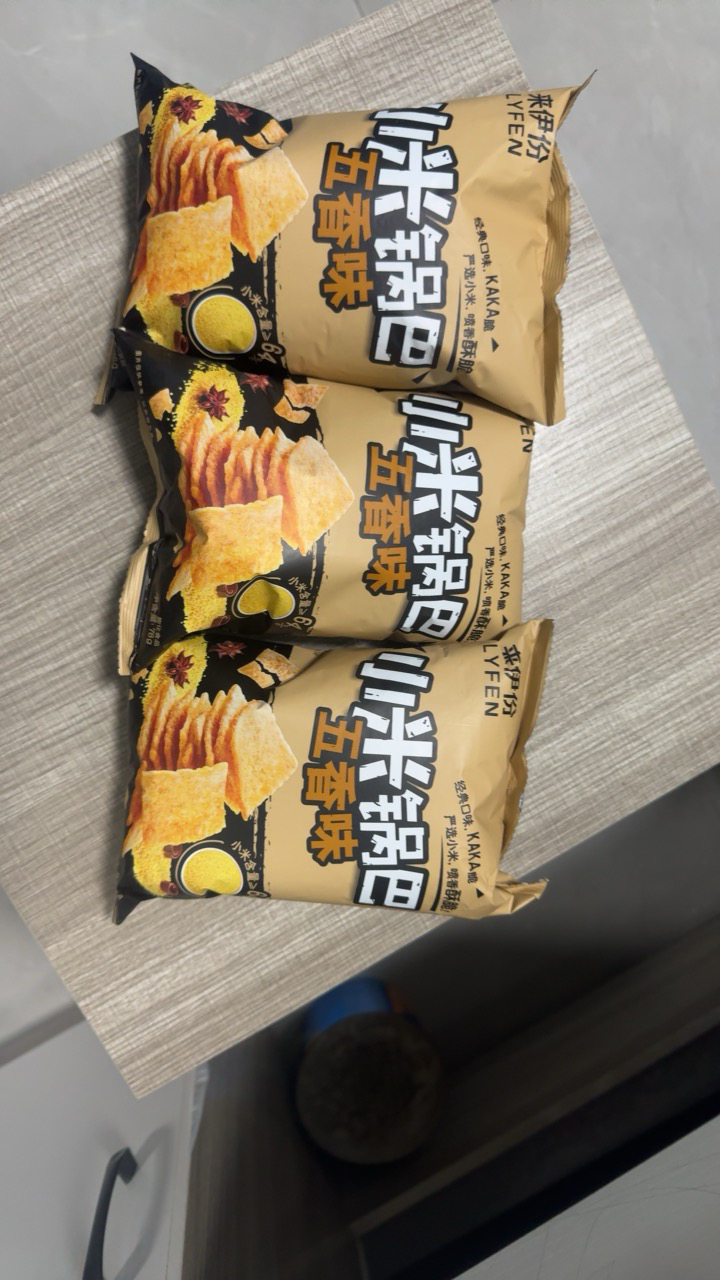 来伊份小米锅巴(香辣味)78g*2袋休闲零食膨化小吃解馋晒单图