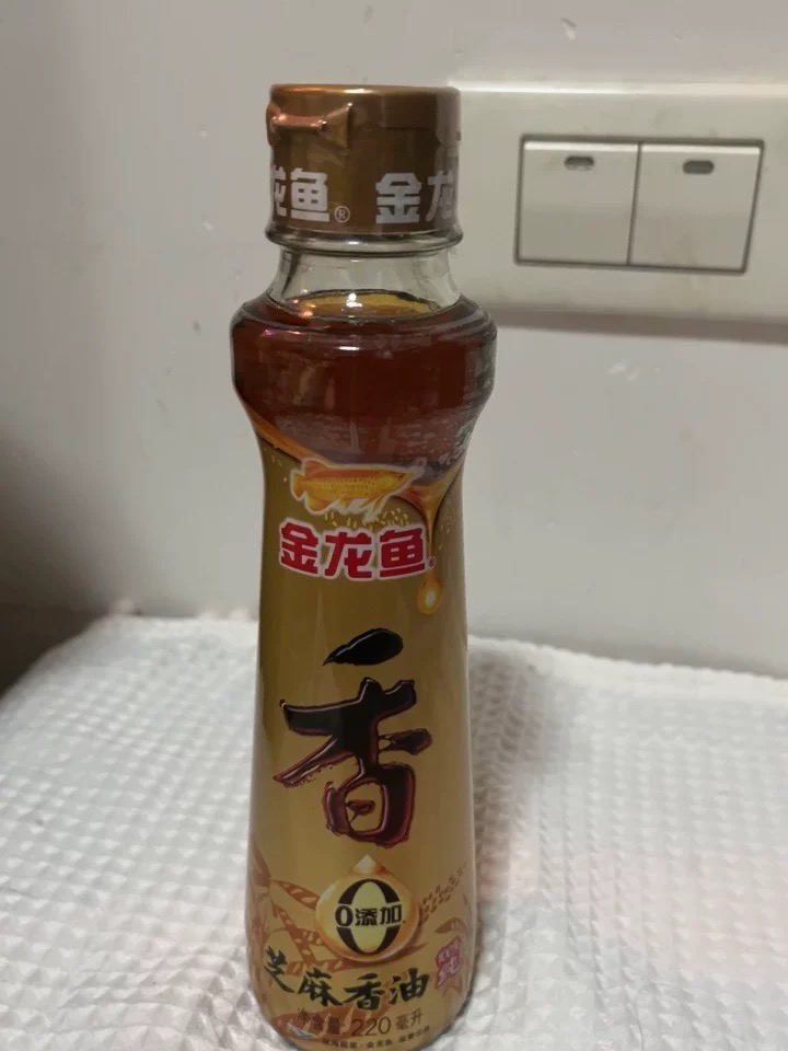 2024.11.4生产 金龙鱼初榨芝麻香油220ml香油麻油晒单图