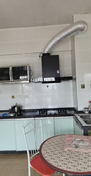 万家乐 烟灶厨电套餐装 18立方大吸力油烟机 欧式顶吸 双层风轮净烟 台嵌两用天然气灶AT031+LAY3晒单图