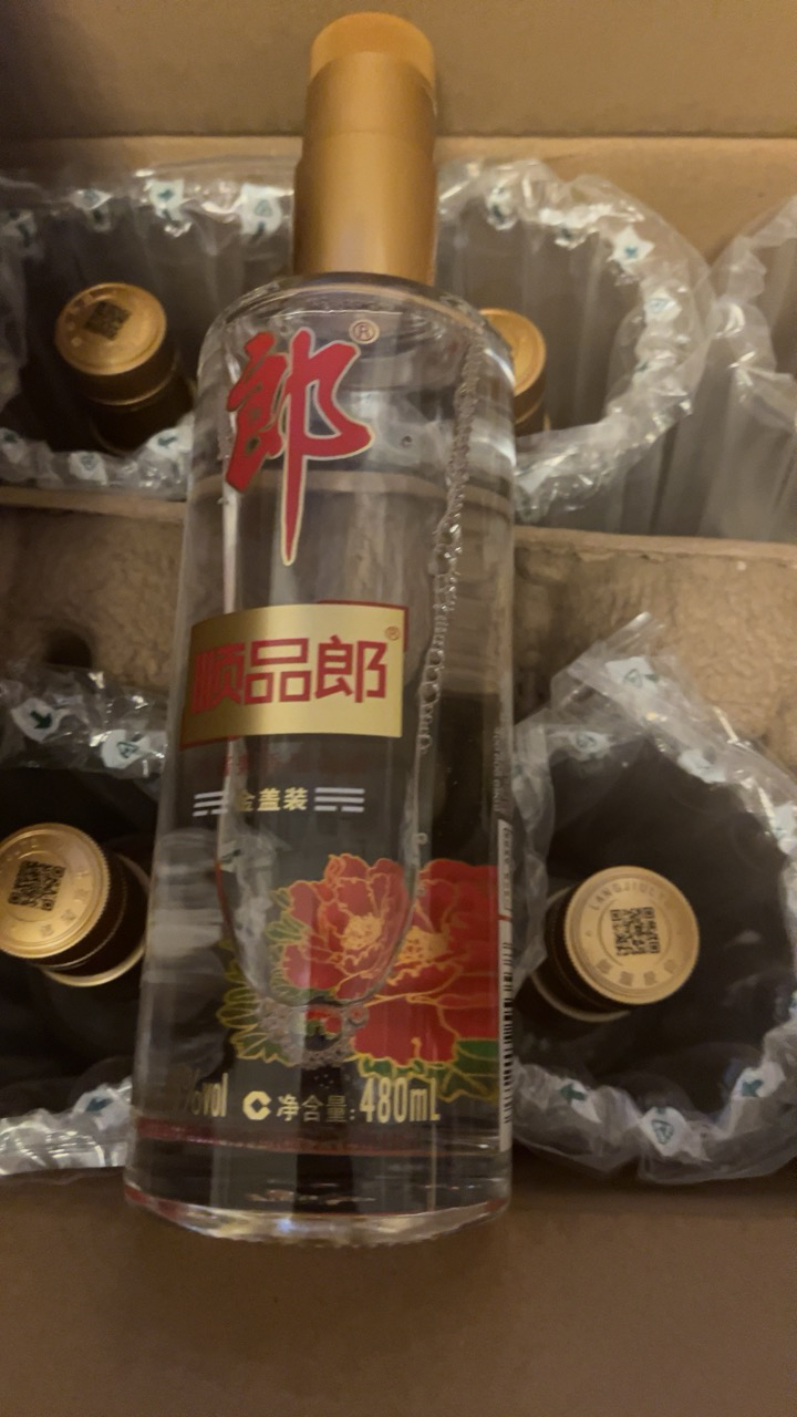 郎酒 顺品郎 金盖 480ml*6瓶 45度 浓酱兼香型 日常口粮酒(非原箱)晒单图