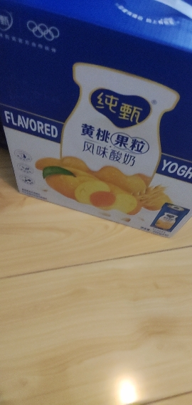 蒙牛 纯甄 常温风味酸牛奶 黄桃燕麦味 200g×10盒晒单图