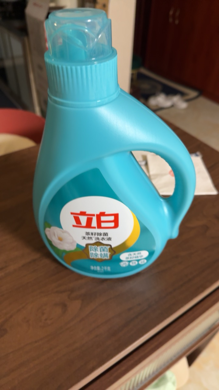 立白天然茶籽除菌洗衣液2kg/瓶晒单图