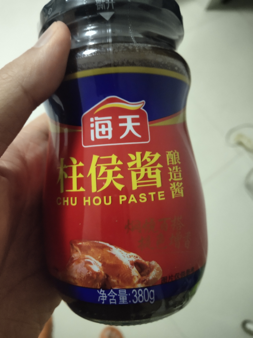 海天调味酱 柱侯酱380g*1瓶 焖牛腩酱料 烹肉酱家用调味料 柱侯酱380g(新老包装随机发货)晒单图