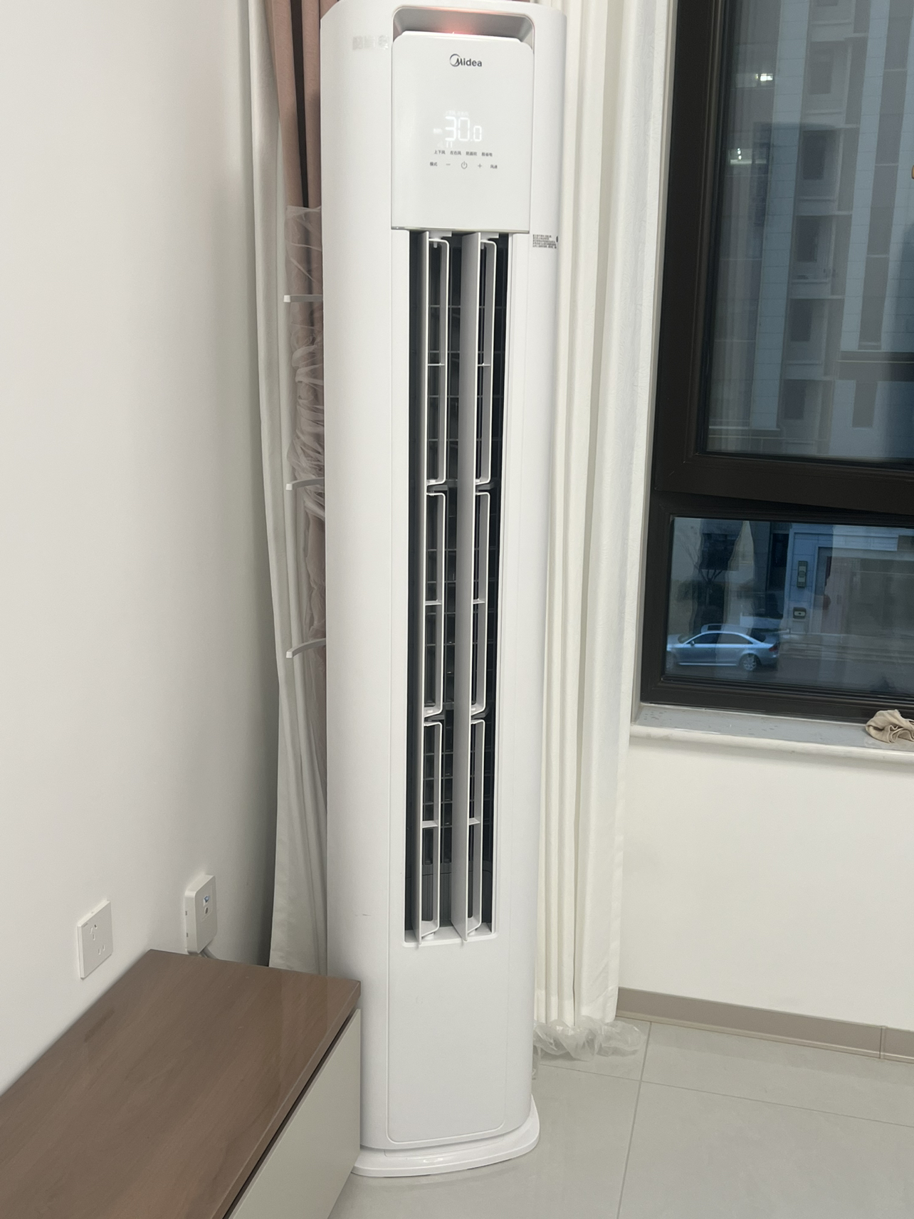 美的(Midea)空调立式柜机酷省电Pro大2匹新一级能效变频冷暖家用智能空调官方正品KFR-51LW/N8KS1-1P晒单图