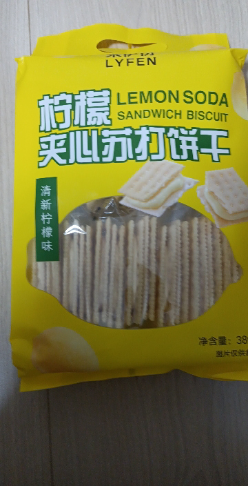 来伊份 柠檬苏打饼干夹心380g*3早餐代餐糕点休闲零食办公室柠檬味380g*3晒单图