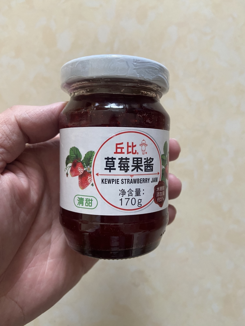 丘比(KEWPIE)丘比草莓酱170g 早餐面包水果酱 蛋糕酸奶冰淇淋DIY烘焙原料食材晒单图