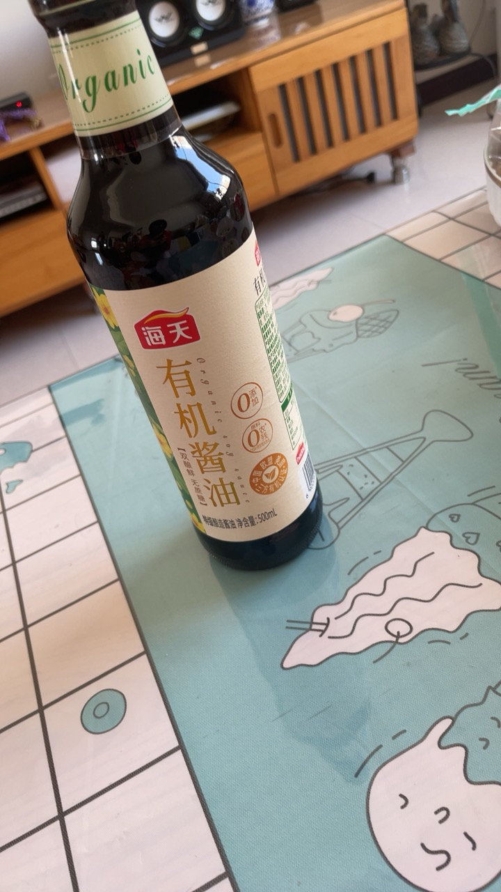 海天有机酱油500ml*1瓶家用特酿造酱油凉拌炒菜拌面提鲜生抽调味晒单图