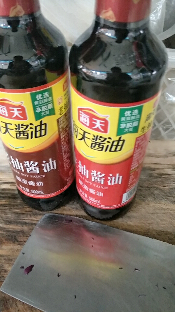 海天老抽酱油500mL(PET瓶)*1+生抽酱油500mL(PET瓶)*1+海天上等蚝油300g*1+玉米淀粉200g*晒单图