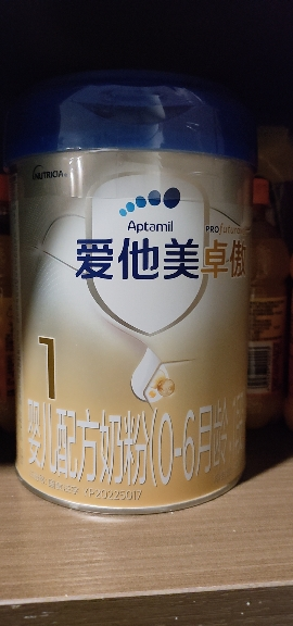 爱他美(Aptamil)[原卓萃 新国标]卓傲婴儿配方奶粉(0—6月龄,1段)800g晒单图