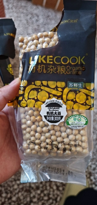 艾谷有机大豆300g优选杂粮豆浆豆晒单图