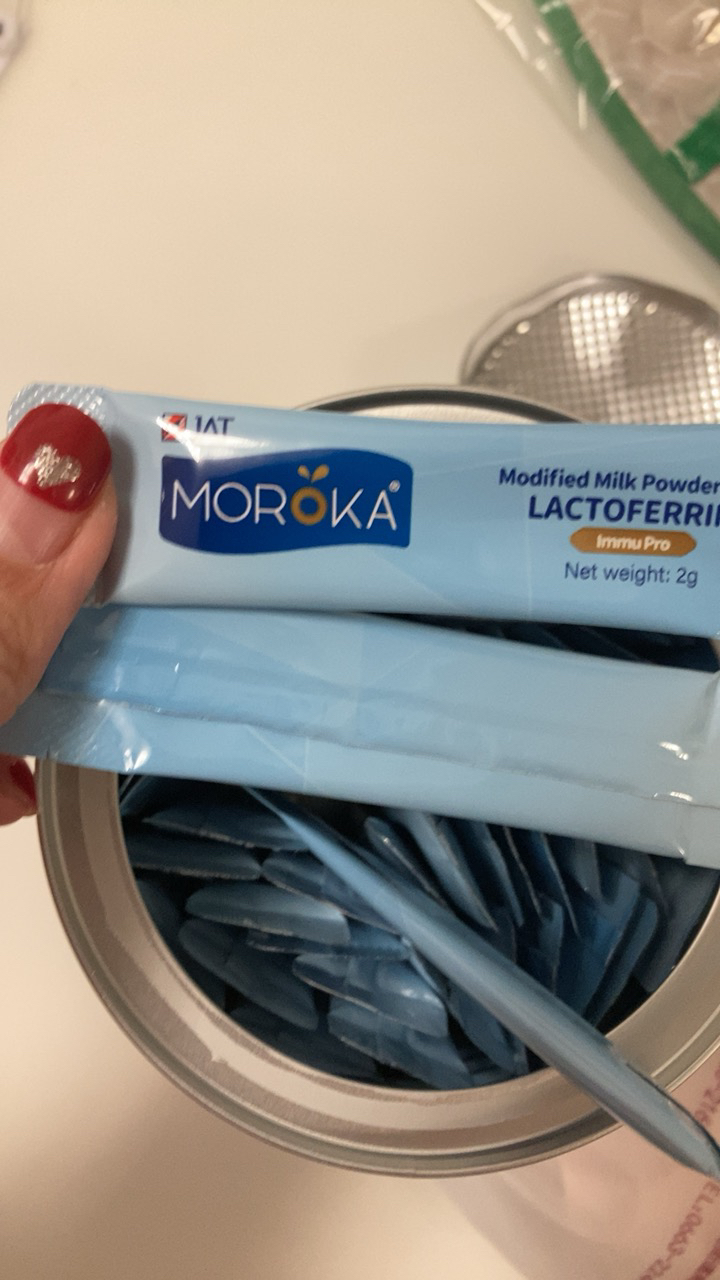 原装进口澳大利亚Moroka莫兰卡 乳铁蛋白粉免疫版120g/罐晒单图