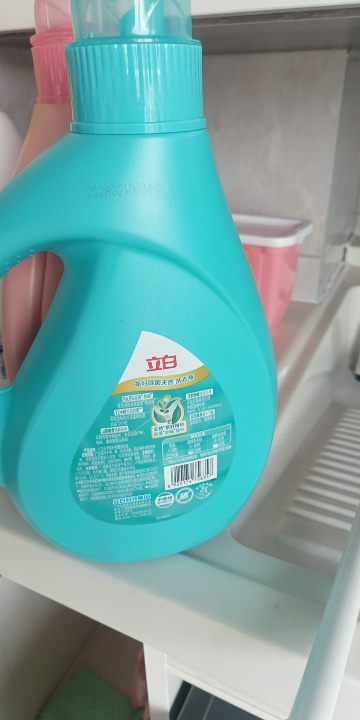 立白天然茶籽除菌洗衣液2kg除菌除螨温和不伤衣yz晒单图