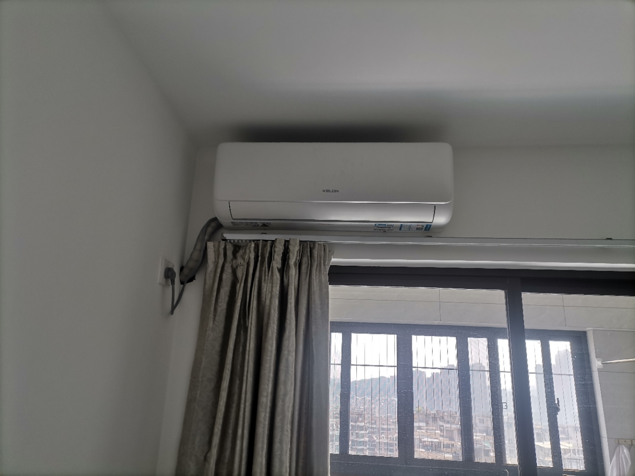 [官方自营]科龙KELON空调 1.5匹柔风空调 新一级能效 壁挂式冷暖 智能WiFi 抑菌除湿35GW/QS1-X1晒单图