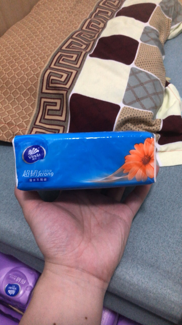 维达超韧抽纸3层S码100抽20包卫生纸 家用实惠装餐巾纸面巾纸卫生纸纸巾(新旧包装交替发货)晒单图