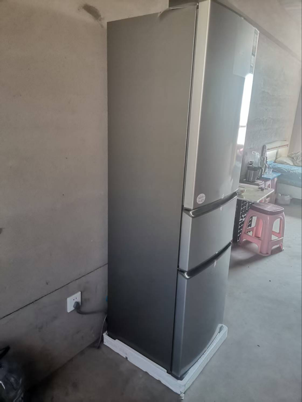 统帅(leader)海尔出品218升 三门冰箱 三温区 低温补偿 家用小冰箱 BCD-218LLC3E0C9晒单图