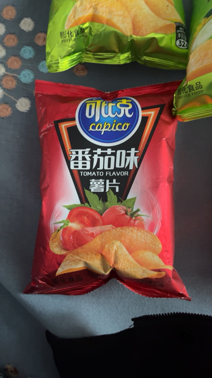 可比克薯片32g*5包随机口味膨化零食品烤土豆片办公室休闲小吃薯条晒单图