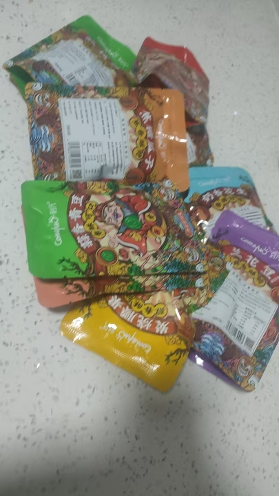 刻凡好运连连坚果礼盒10袋装600g坚果炒货干果年货佳节送礼休闲零食晒单图
