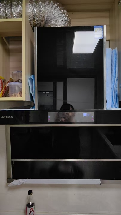 [质保五年]欢呼好太太32m³大吸力7字型顶侧双吸抽油烟机侧吸式 自动清洗烟雾感应单烟机上门安装晒单图