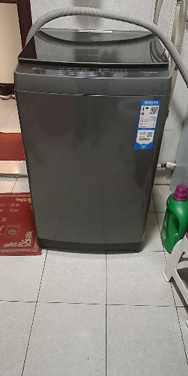 海尔(Haier)10公斤直驱变频1级能效漩爆洗家用大容量全自动波轮洗衣机10kg桶自洁XQB100-BZ6088晒单图