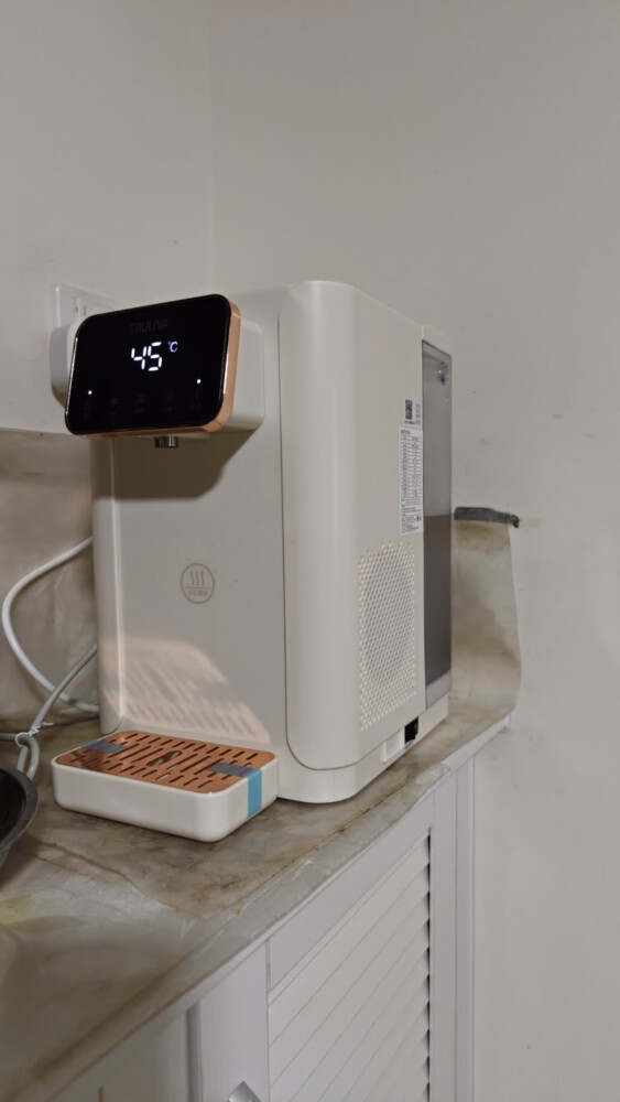 沁园(TRULIVA)即热式饮水机台式制冷热一体速冷家用小型烧水加热饮水机速热制冷净C-Z5341晒单图