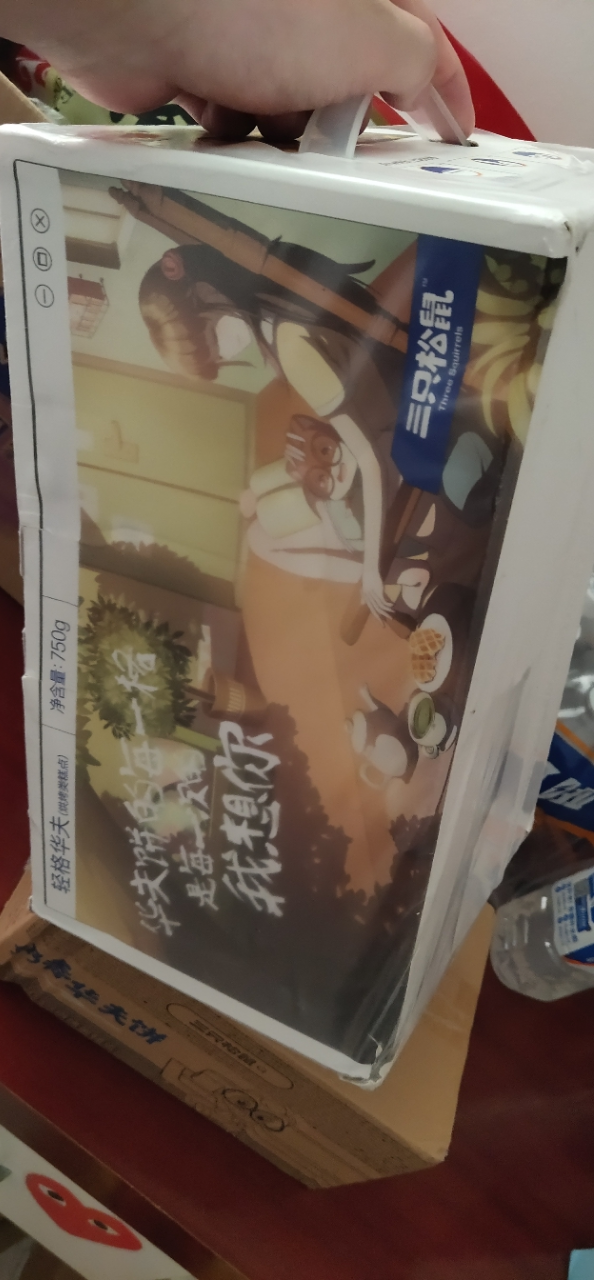 推荐_[三只松鼠_轻格华夫饼750g/整箱]早餐面包网红零食糕点代餐晒单图