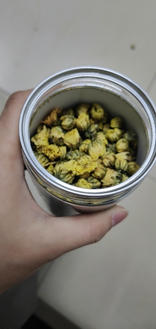 买1送1再春堂杭白菊正宗桐乡胎菊50g茶叶杭州菊花花草茶搭金银花茶晒单图