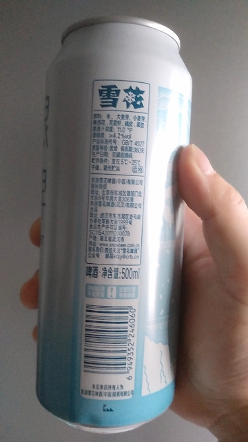 雪花啤酒纯酿白啤500ml*18听整箱装晒单图