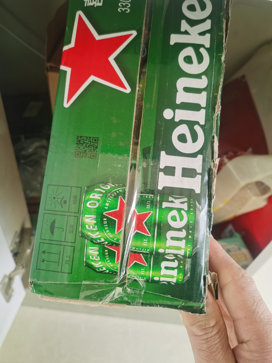 喜力(Heineken)经典啤酒330ml*24听 整箱装晒单图