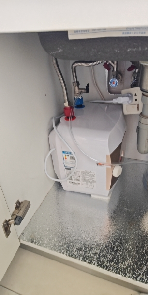 阿诗丹顿小厨宝储水式速热式电热水器6.6L一级能效高效节能1500W上出水KX66-6J15S 6.6L 1500W晒单图