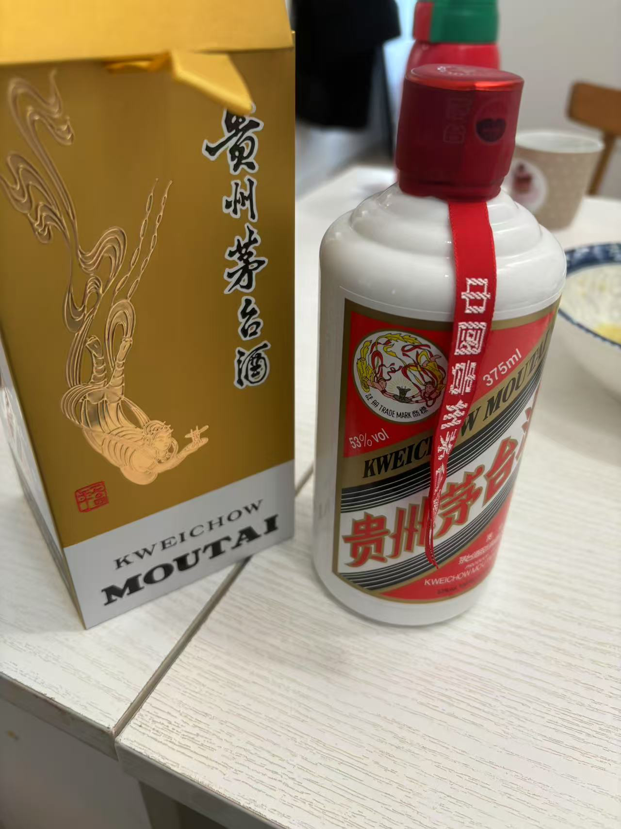 53%vol 375ml贵州茅台酒(巽風)晒单图
