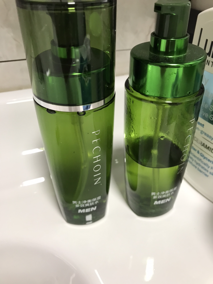 百雀羚(PECHOIN)男士净衡保湿多效爽肤水100ml 补水保湿滋润肌肤清爽不油腻晒单图