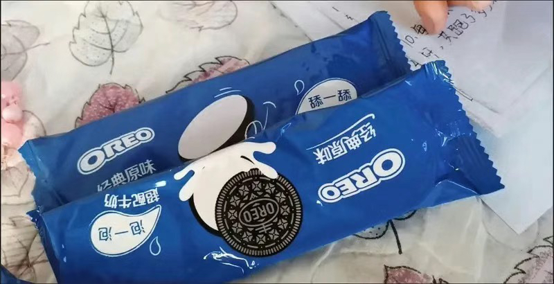 奥利奥巧克力夹心饼干97g*4盒儿童休闲零食点心正品早餐办公室下午茶(巧克力+抹茶+白桃+原味)晒单图