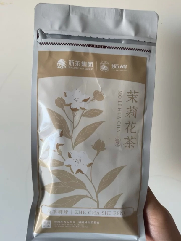 狮峰牌茉莉花茶浓香型广西横县茉莉冷泡绿茶叶袋装150g晒单图