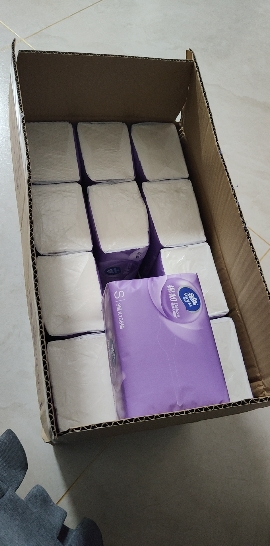 维达棉韧立体美4D压花抽纸3层S码108抽24包 家用实惠装餐巾纸面巾纸卫生纸纸巾(整箱销售)(新旧包装交替发货)晒单图